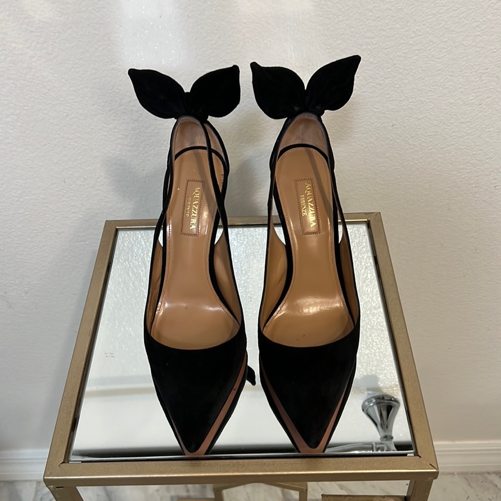 Aquazzura Bow Tie Pump 105 sz. 37.5